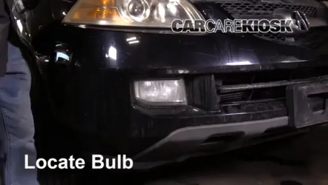 2006 Acura MDX Touring 3.5L V6 Éclairage Feu antibrouillard (remplacer l'ampoule)